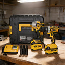Kit 2 Em 1 Chave De Impacto E Furadeira 60v Com 2 Baterias