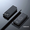 Carregador Indução 10000mah 4em1 | Alfashop