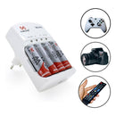 4 Pilhas Aa Recarregáveis 2600mah III | Alfashop