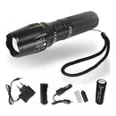Lanterna X900 T6 Tática com Zoom | Alfashop