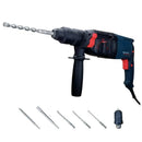Martelete Rompedor Nakasaki 960W Profissional com Furadeira de Impacto + Kit 12 Acessórios