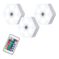 Kit Luminária Hexagonal Controle | Alfashop