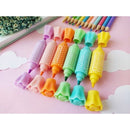 Kit 6 Marca Texto Pastel Duplo Candy Fofo Kawaii Material Escolar