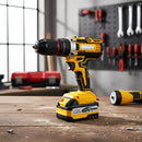 Kit 2 Em 1 Chave De Impacto E Furadeira 60v Com 2 Baterias