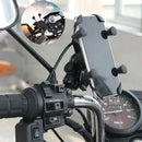 Suporte Gps Celular Celulares Moto Universal Com Carregador
