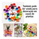 Bolinhas De Gel 60000 Un Decoração Orbeez Gelblaster 7 A 8mm
