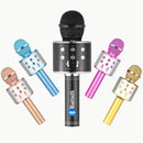 Microfone Karaoke Youtuber S/ Fio Bluetooth Com Caixa Som Co