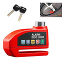 Trava Disco Moto Ecom Alarme 110db Cadeado Antifurto Sensor