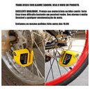 Trava Disco Moto Alarme Sensor | Alfashop