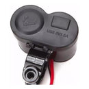 Carregador Veicular Knup Usb E Acendedor 12v Para Moto
