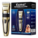 Máquina Kemei Km 1053 Pet Animais Cães Gatos Profissional Co