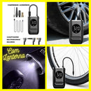 Bomba De Pneu Sem Fio 150 Psi Luz De Emergência Led Com Bat