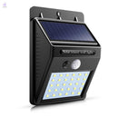 Luminária Solar 30 LEDs Sensor | Alfashop
