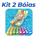 Bóias de Piscina Rede flutuante Inflável Colchão para água Reclinável