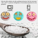 Novo Kit 8 Peças E Talheres De Silicone Para Bebês E Crianças