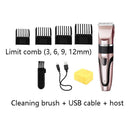 Máquina Kemei Km 1053 Pet Animais Cães Gatos Profissional Co