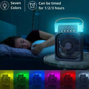 Mini Ar Condicionado Climatizador De Ar Frio Portátil Usb Cor Azul 110V/220V Nexfan