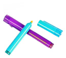 Kit de 3 canetas Euro PeN modelo money tester, azul e roxo