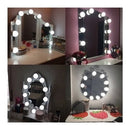 Luz Espelho 10 Lâmpadas LED Beauty | Alfashop