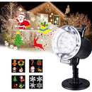 Projetor Natalino Laser Led Desenhos Natal Á Prova Dagua