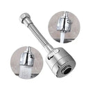 Adaptador de Torneira Giratório 360° com 2 Jatos