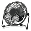 Mini Ventilador Usb De Mesa Premium Potente E Silencioso Estrutura Preto