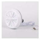 Mini Máquina Lavar Ultrasonic Branco | Alfashop