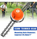 Corrente Trimmer Jardim Corta Grama Cabeça Para Roçadeira