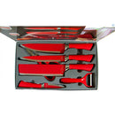 Kit de Facas Multifuncional 6 Peças em Aço Inox