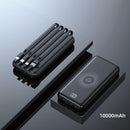 Carregador Indução Power Bank 4em1 | Alfashop