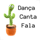 Cacto Pelúcia Dançarino Dançante Toca Musica Repete Sua Voz e Fala