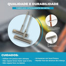 Kit Reparo Metal Pneu Carro Moto Remendo Profissional Ferro Sem Camara 5 Macarrao