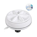 Mini Máquina Lavar Ultrasonic Branco | Alfashop