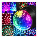 Globo Luzes Festa Rgb Decoracao II | Alfashop