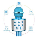 Microfone Karaoke Youtuber S/ Fio Bluetooth Com Caixa Som Co