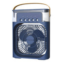 Mini Ar Condicionado Climatizador De Ar Frio Portátil Usb Cor Azul 110V/220V Nexfan