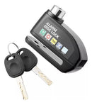Trava Antifurto Com Alarme Sonoro 110db Moto E Bicicleta Az