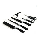Kit de Facas Multifuncional 6 Peças em Aço Inox