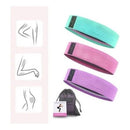 Kit 3 Faixas Elásticas De Exercício Hip Resistance Bands Alfa.shop