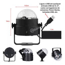 Globo Luzes Festa Rgb Decoracao II | Alfashop
