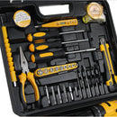Parafusadeira E Furadeira 25v + Kit Ferraments Brocas E Bits