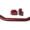 Guidão Fat Bar Vermelho Cb300 Fazer Next Xj6 Hornet Twister