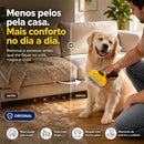 Escova Rasqueadeira Removedora De Pelos Autolimpante Pet