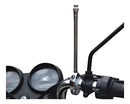 Kit Antena Corta Pipa 6 Estágios + Pesinho de Guidão PCX