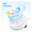 Maquina De Lavar Roupa Balde Rotativo Portátil Ultrasonic