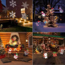 Projetor Natalino Laser Led Desenhos Natal Á Prova Dagua