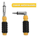 Jogo Soquetes Articulável 41 Pçs Kit Ferramentas Bits Chave