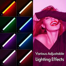 Lâmpada Fotográfica Rgb Led 3200k-5500k Efeitos De Tubo Regu