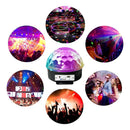 Globo De Luz Led Giratorio Festa Balada Mp3 Usb Bluetooth Dj