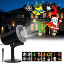 Projetor Natalino Laser Led Desenhos Natal Á Prova Dagua